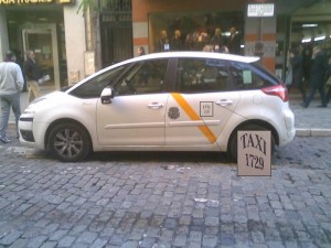 Taxi en Sevilla