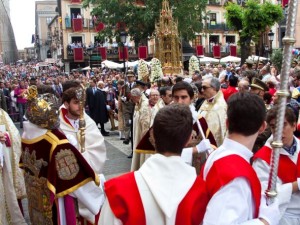 Fiesta del Corpus Christi en Sevilla