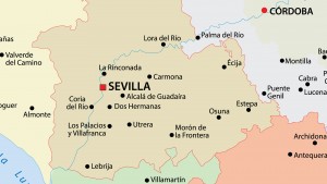 Mapa de Sevilla